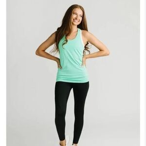 Zyia Turquoise Copper Charged Tank Top